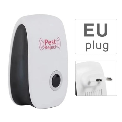 Ultrasonic Pest Repellent for Home Safe and Effective Mosquito Cockroach Mouse Insect Repeller for Summer Pest Extermination